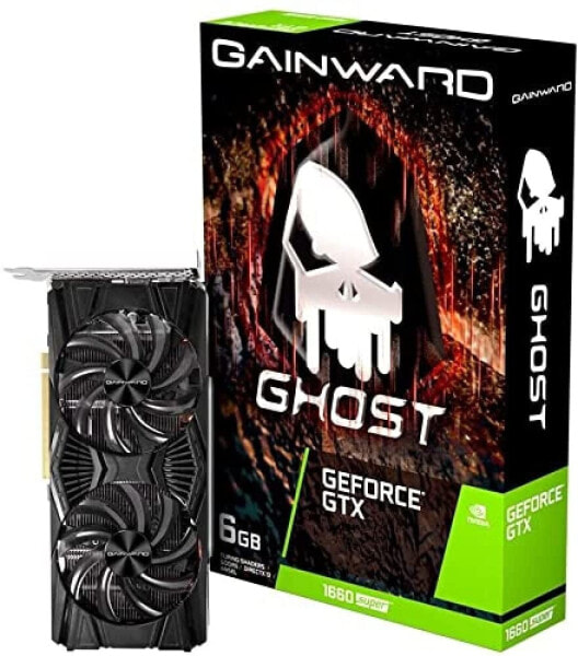 Gainward GeForce GTX 1660 SUPER Ghost 6GB GDDR6 Grafikkarte - DisplayPort/HDMI/DVI