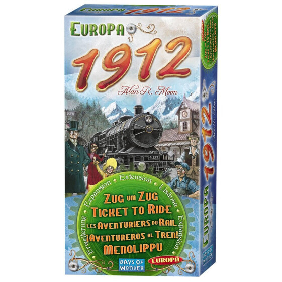 DAYS OF WONDER ¡Aventureros Al Tren! Europa 1912 Board Game