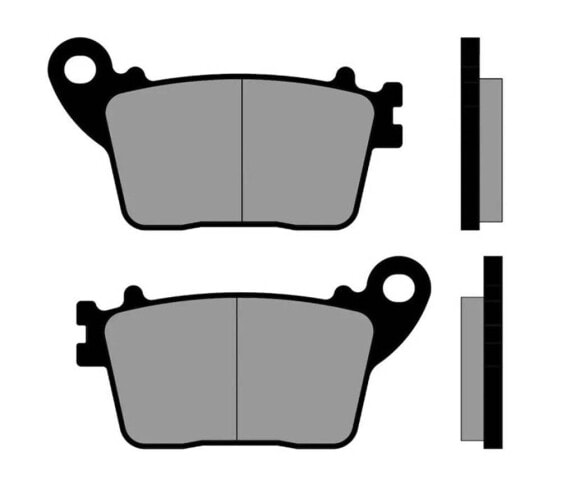 BRENTA MOTO 3114 organic rear Brake Pads