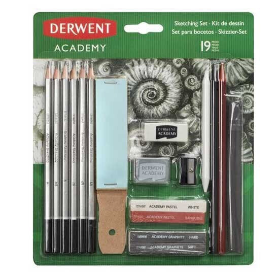 Рисование и гравюры Цветные карандаши Derwent Набор для рисования скетчей DERPENT Sketching Drawing Kit