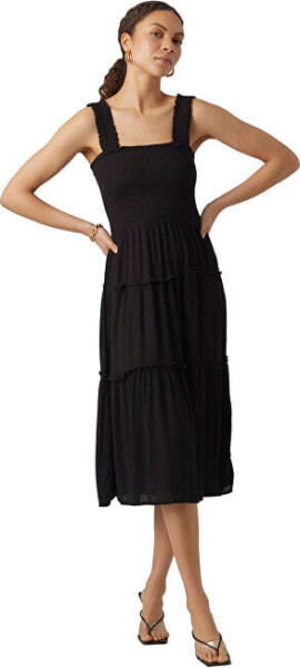 Dámské šaty VMMENNY Regular Fit 10282481 Black