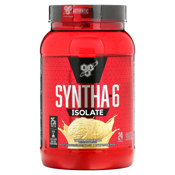 Syntha-6 Isolate, Protein Powder Drink Mix, Vanilla Ice Cream, 2.01 lbs (912 g)