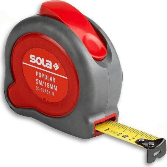 Рулетка измерительная Sola miara Popular 3m (50024201)
