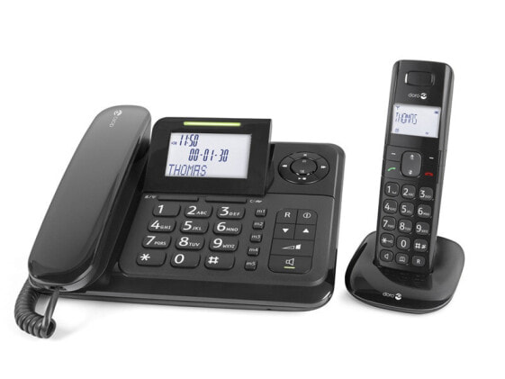Проводной телефон Doro Comfort 4005 с громкой связью и определителем номера