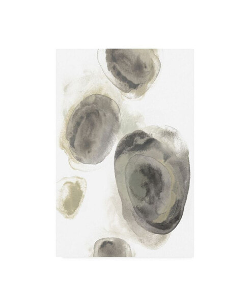 June Erica Vess Water Stones II Canvas Art - 15" x 20"