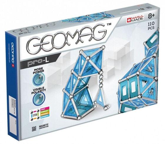 Конструктор магнитный Geomag™ Pro-L 110 элементов