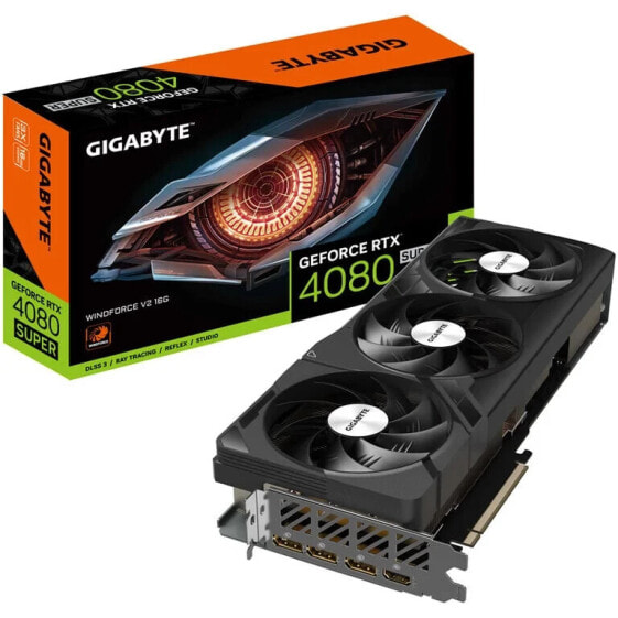 GIGABYTE GeForce RTX 4080 Super Windforce V2, 16384 MB GDDR6X