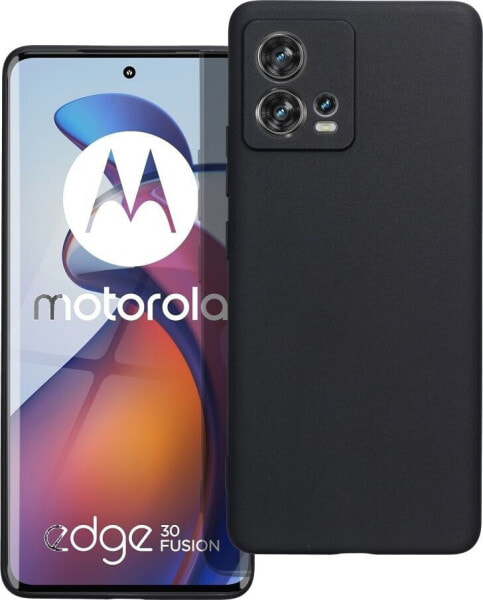 OEM Futerał MATT do MOTOROLA EDGE 30 Fusion czarny