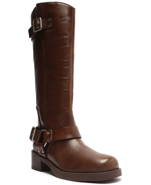 Women's Clara Knee-High Moto Boots