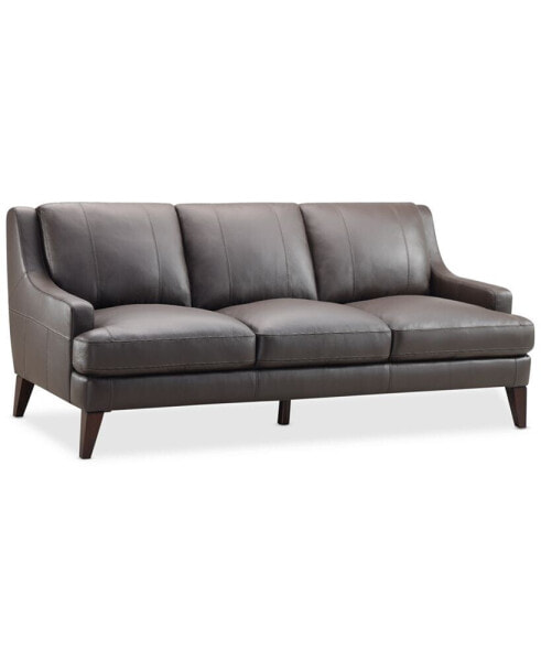 Collyn 83" Modern Leather Sofa, Created for Macy's