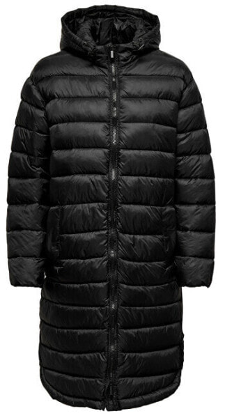 Women´s coat ONLMELODY OVERSIZE QUILTED COAT OTW 15258420 Black TAHOE LOOK