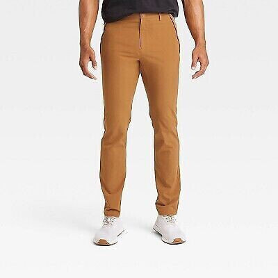 Men's Travel Pants - All in Motion Brown 38x32