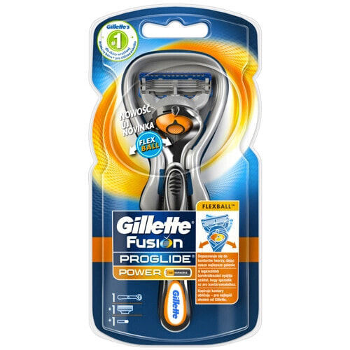 Gillette Proglide Fusion Power Razor Мужской станок для бритья + Сменное лезвие