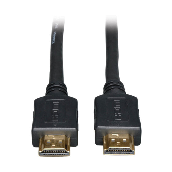 Tripp P568-035 High-Speed HDMI Cable - HD - Digital Video with Audio (M/M) - Black - 35 ft. (10.67 m) - 10.7 m - HDMI Type A (Standard) - HDMI Type A (Standard) - 3840 x 2160 pixels - 10.2 Gbit/s - Black