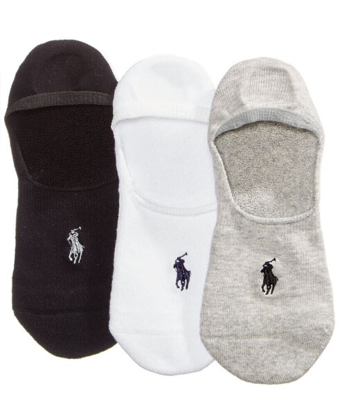 Men's 3-Pk. Sneaker Liner Socks