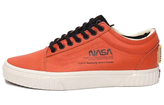 NASA x Vans Old Skool Space Voyager 太空漫步 休闲 低帮 板鞋 男女同款 橙