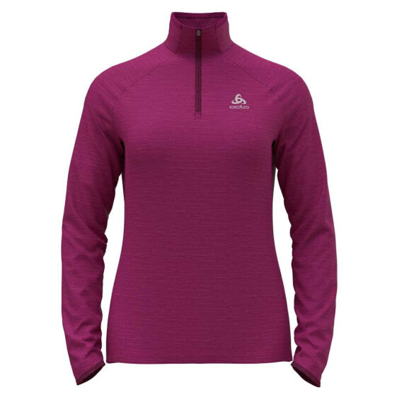 ODLO Run Easy Warm half zip long sleeve T-shirt