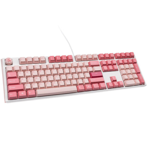 Ducky One 3 Gossamer Pink Gaming Tastatur - MX-Brown (US)