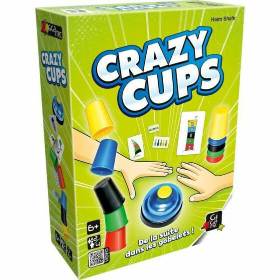 Настольная игра Gigamic Crazy Cups (FR) для детей +6 лет