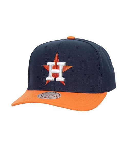 Mitchell Ness Men's Navy Houston Astros Team Pro Snapback Hat