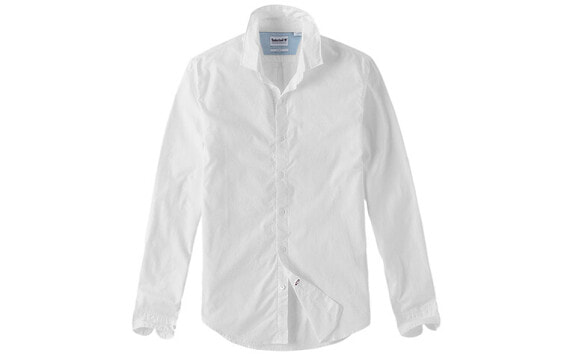 Timberland 户外休闲长袖衬衫 男款 白色 / Рубашка Timberland Trendy Clothing Shirt A1UQ9A94