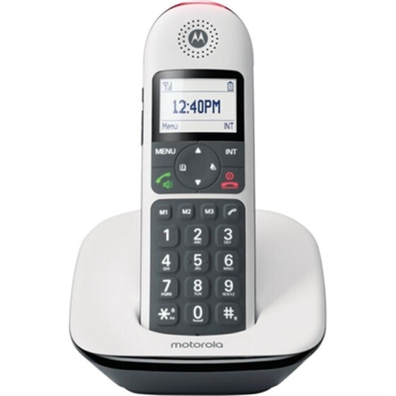 Беспроводный телефон Motorola 107CD5001WHITE Белый Черный/Белый
