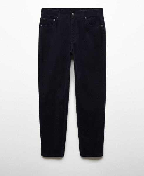 Men's Micro-Corduroy Slim-Fit Pants