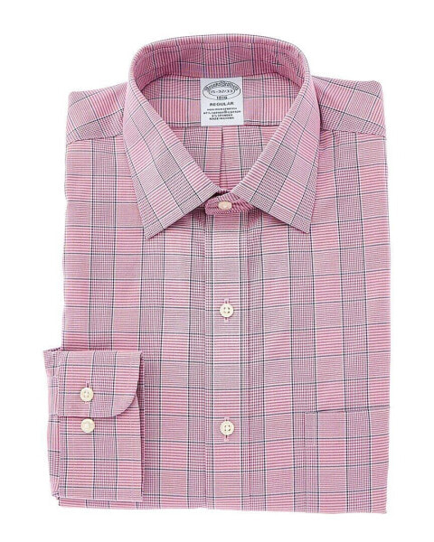 Brooks Brothers Regular Fit Dress Shirt Men's Pink 17H34/35