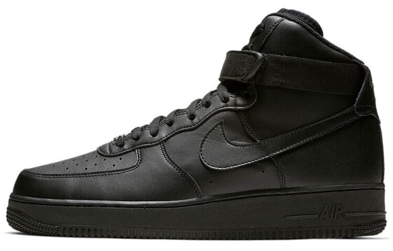 Кроссовки Nike Air Force 1 High High '07 черные