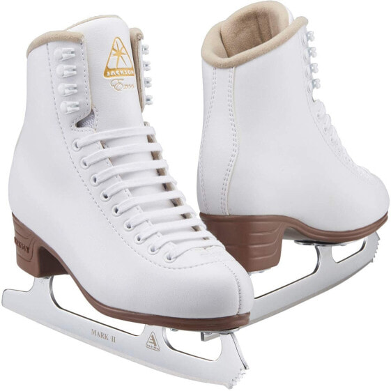 Jackson Ultima Excel Series JS1290 / JS1291 / JS1294 White Ladies and Girls Figure Skating Shoes