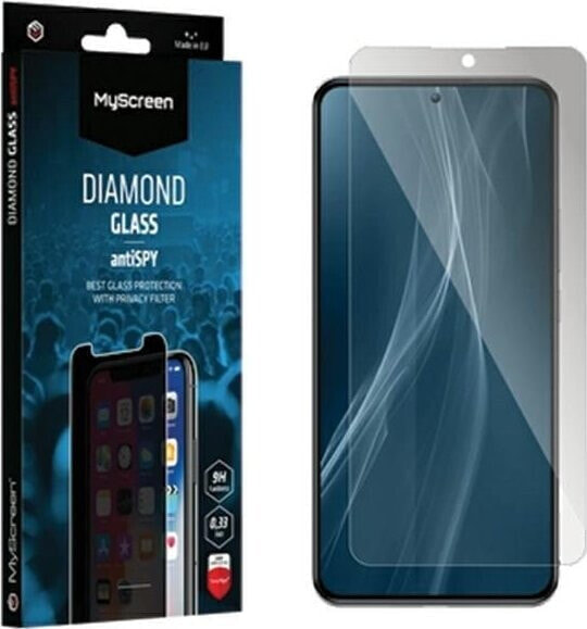 MyScreen Protector Szkło hartowane AntiSPY Prywatyzujące Diamond Glass iPhone 15 Pro