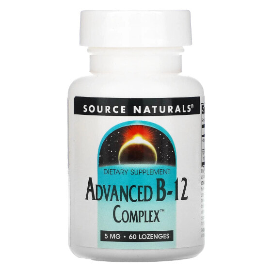 Advanced B-12 Complex, 5 mg, 60 Lozenges