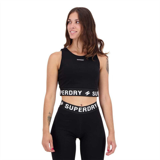 SUPERDRY Code S Logo Bra