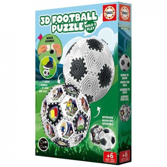 EDUCA BORRAS 3D Soccer Puzzle