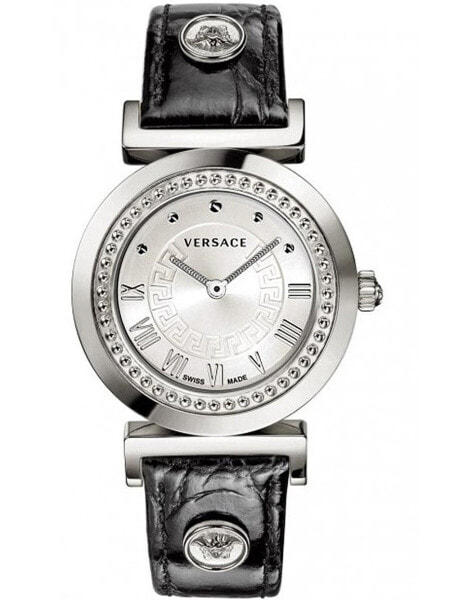 Наручные часы Anne Klein Women's Black Polyurethane Faux Leather Band Watch