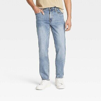 Men's Slim Fit Jeans - Goodfellow & Co Light Wash 32x30