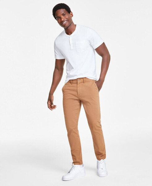 Men's Men's Dewy Slim-Straight Chino Pants, Created for Macy's