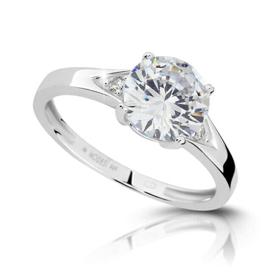 Silver engagement ring JA17247CZ