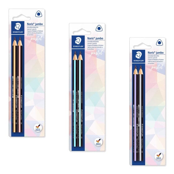 STAEDTLER 119 - 2B - Multicolour - Triangular - Graphical drawing - 4 mm - 2 pc(s)