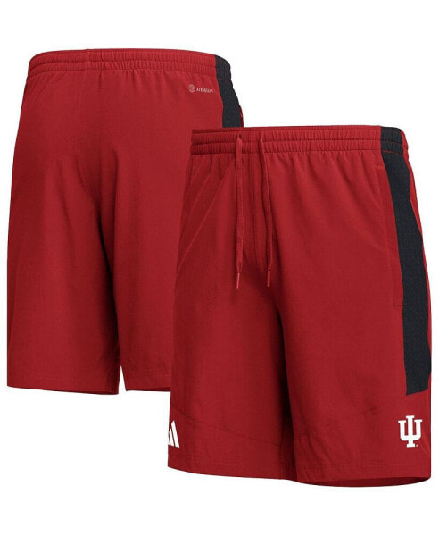 Men's Crimson Indiana Hoosiers AEROREADY Shorts