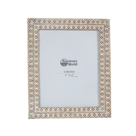 Photo frame Romimex Natural Resin 26 x 20 x 2 cm