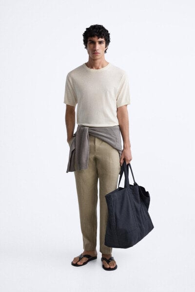 100% LINEN TROUSERS