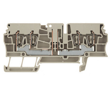 Weidmüller ZTR 2.5/4AN/O.TNHE - Beige - 2.5 mm² - 82.5 mm - 11.12 g - 100 pc(s)