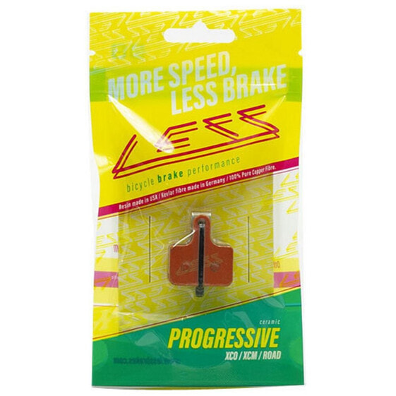Тормозные накладки LESS Progressive Shimano Ultegra/Dura Ace/BR/XTR с керамическим покрытием