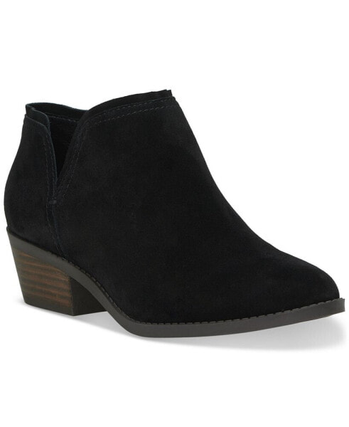 Women's Ferolia Cutout Block-Heel Booties