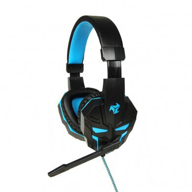 iBOX X8 - Headset - Head-band - Gaming - Black,Blue - Binaural - 2.2 m