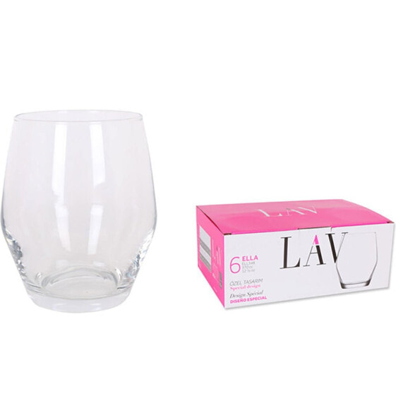 LAV Set of 6 Glasses 370ml Ella