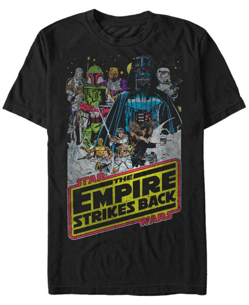 Star Wars Men's Classic Empire Strikes Back Short Sleeve T-Shirt