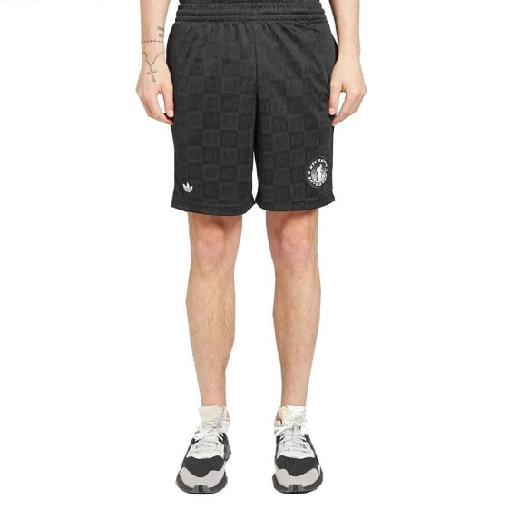Спортивные шорты Adidas NTS JACQ черные
