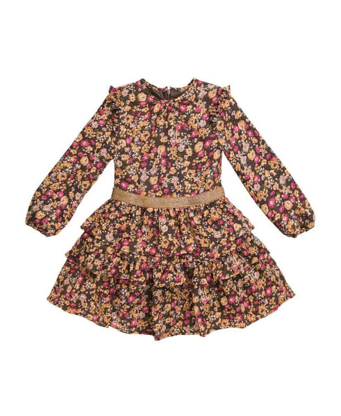 Big Girls Palmer FW23 Clover Chiffon Dress